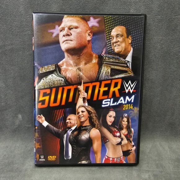 Wwe Wrestling Summer Slam 2014 DVD Region 1 Ntsc B2-26 - Picture 1 of 3